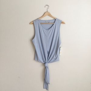 Zella Front Tie Athletic Top